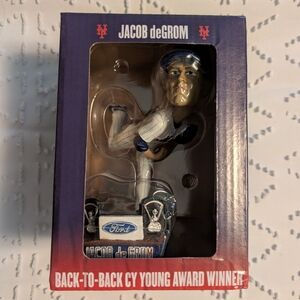 Jacob deGrom Bobblehead Figurine - Blue and White